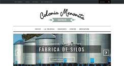 Desktop Screenshot of coloniamenonita.com
